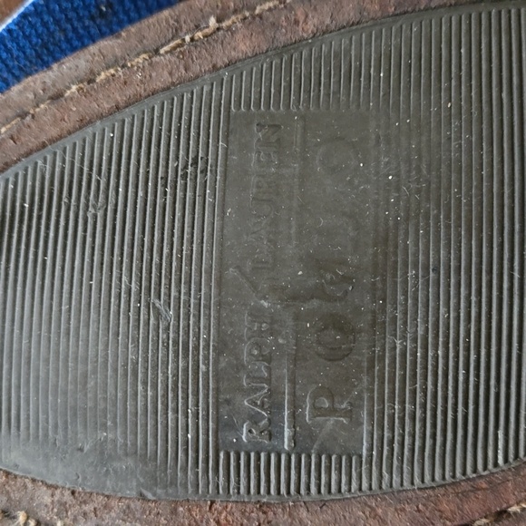 Polo Ralph Lauren Full Leather Upper Strap and Brass Buckle Loafers - Picture 3 of 6